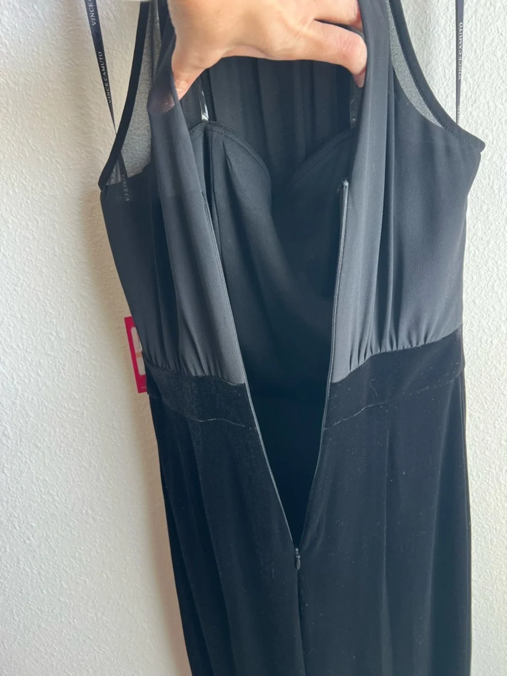 Vince Camuto Black Halter Neck Jumpsuit - Picture 10 of 10